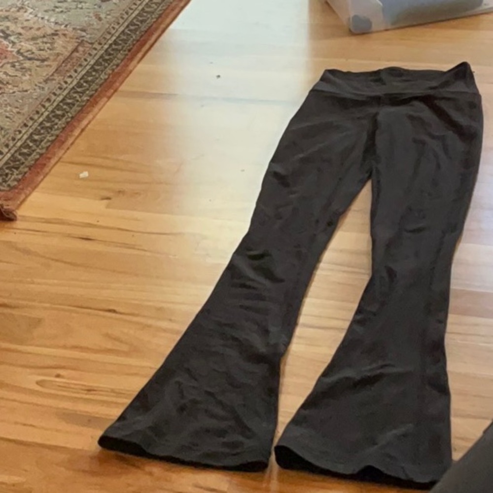 Black Flared Pants